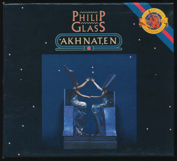 Philip Glass - Dennis Russell Davies , The Stuttgart State Opera Orchestra & Staatsopernchor Stuttgart - Akhnaten | CBS Masterworks (M2K 42457) - 2
