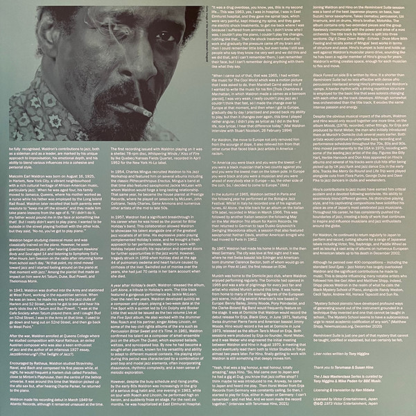 Mal Waldron - Terumasa Hino - Reminicent Suite | BBE (BBE682ALP) - 3
