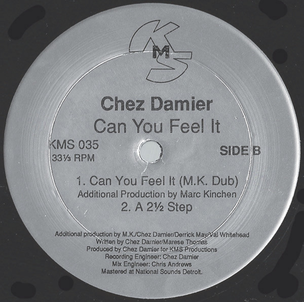 Chez Damier - Can You Feel It | KMS (KMS 035) - main Chez Damier - Can You Feel It | KMS (KMS 035) - main