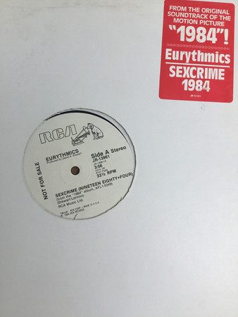 Eurythmics - Sexcrime (Nineteen Eighty·Four) | RCA (JR-13961) - main