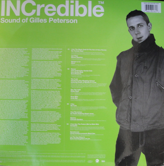 Gilles Peterson - INCredible Sound Of Gilles Peterson | Epic (E2 61478) - 2