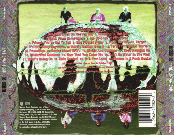 Hüsker Dü - The Living End CD | Warner Bros. Records (9 45582-2) - 2
