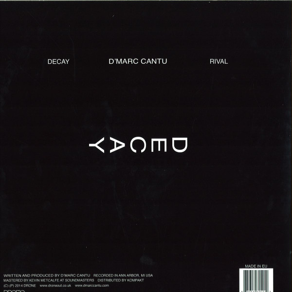 D'Marc Cantu - Decay | Drone (DRONE 003) - 2