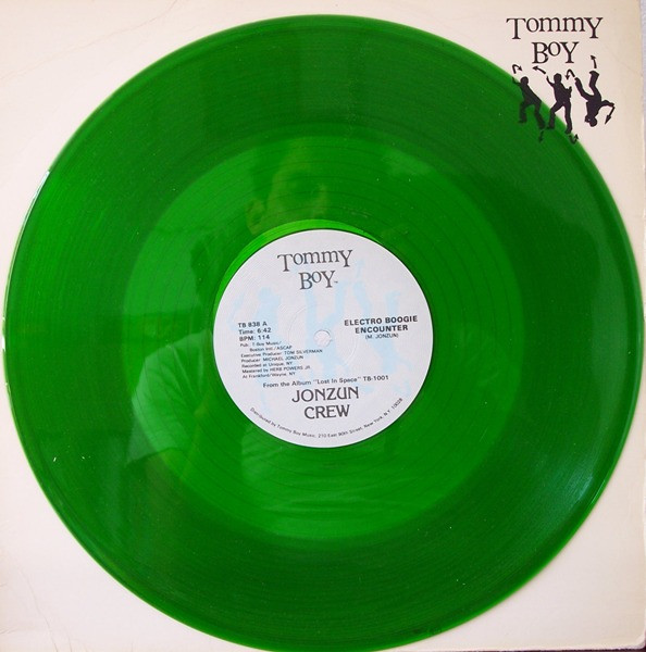 The Jonzun Crew - Electro Boogie Encounter / Pack Jam (Remix) | Tommy Boy (TB 838) - 3 The Jonzun Crew - Electro Boogie Encounter / Pack Jam (Remix) | Tommy Boy (TB 838) - 3