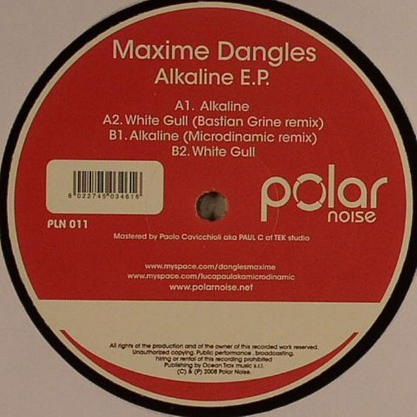 Maxime Dangles - Alkaline E.P. | Polar Noise (PLN 011) - 2