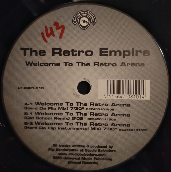 The Retro Empire - Welcome To The Retro Arena | Looney Tune Records (LT-2001-019) - 4
