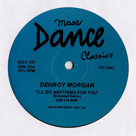 Denroy Morgan / Marvin Gaye / Santa Esmeralda - I'll Do Anything For You / Inner City Blues / You're My Everything | Mass Dance Classics (MDC 681) - main Denroy Morgan / Marvin Gaye / Santa Esmeralda - I'll Do Anything For You / Inner City Blues / You're My Everything | Mass Dance Classics (MDC 681) - main