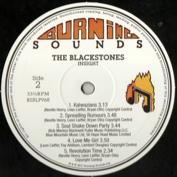The Blackstones - Insight | Burning Sounds (BSRLP968) - 4 The Blackstones - Insight | Burning Sounds (BSRLP968) - 4