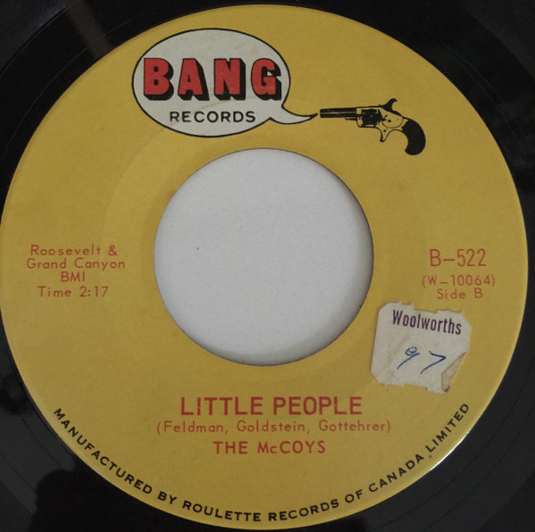 The McCoys - Come On Let's Go | Bang Records (B-522) - 2