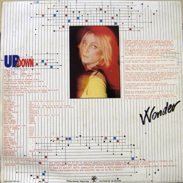 Wonder - Up & Down | Baby Records (BR 56008) - 2