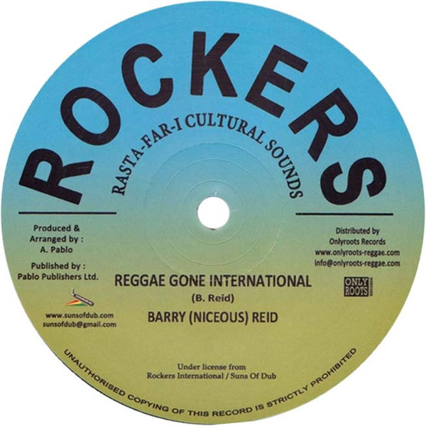 Barry Reid - Reggae Gone International / Daddy Niceous Rule | Rockers (ORD15)