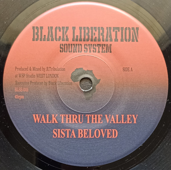 Sista Beloved / Tribulation All Stars - Walk Thru The Valley / Walk Thru Dub | Black Liberation Sound System (BLSS01) - main
