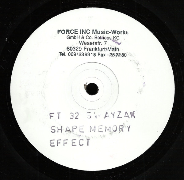 Swayzak - Shape Memory Effect | Force Tracks (FT32) - main Swayzak - Shape Memory Effect | Force Tracks (FT32) - main