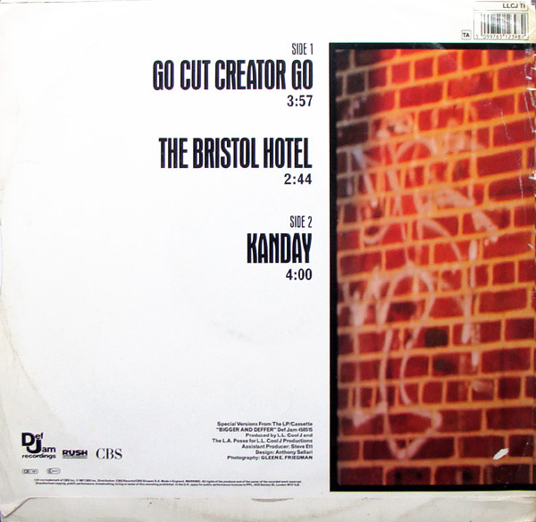 LL Cool J - Go Cut Creator Go | Def Jam Recordings (LLCJ T1) - 2
