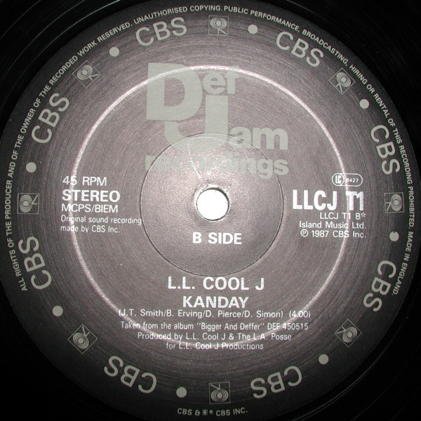 LL Cool J - Go Cut Creator Go | Def Jam Recordings (LLCJ T1) - 4