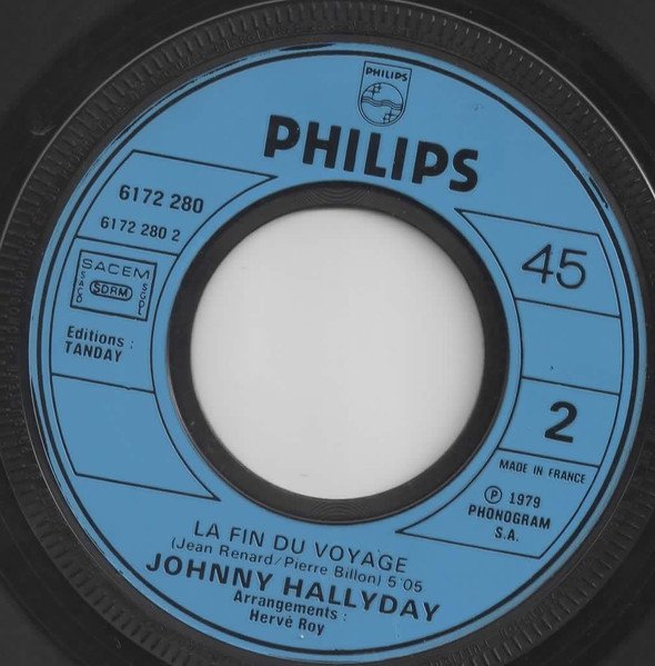 Johnny Hallyday - Toujours Là | Philips (6172 280) - 4