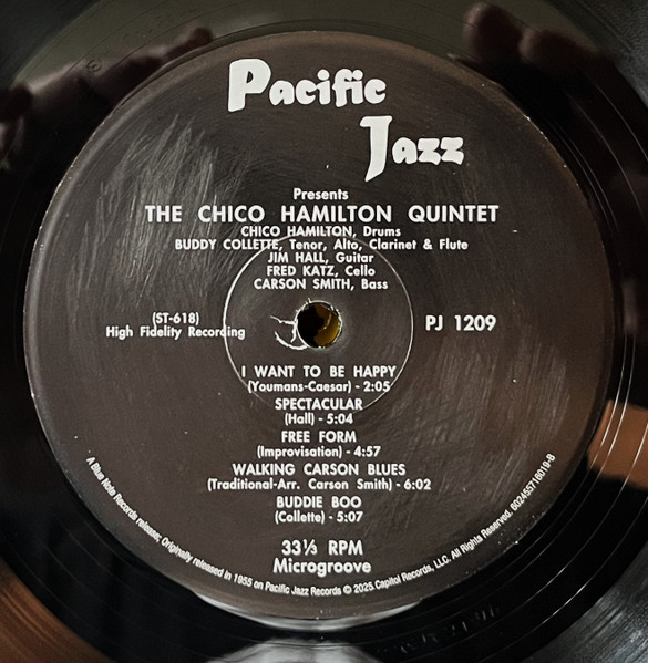The Chico Hamilton Quintet - Chico Hamilton Quintet | Pacific Jazz (PJ-1209) - 4 The Chico Hamilton Quintet - Chico Hamilton Quintet | Pacific Jazz (PJ-1209) - 4