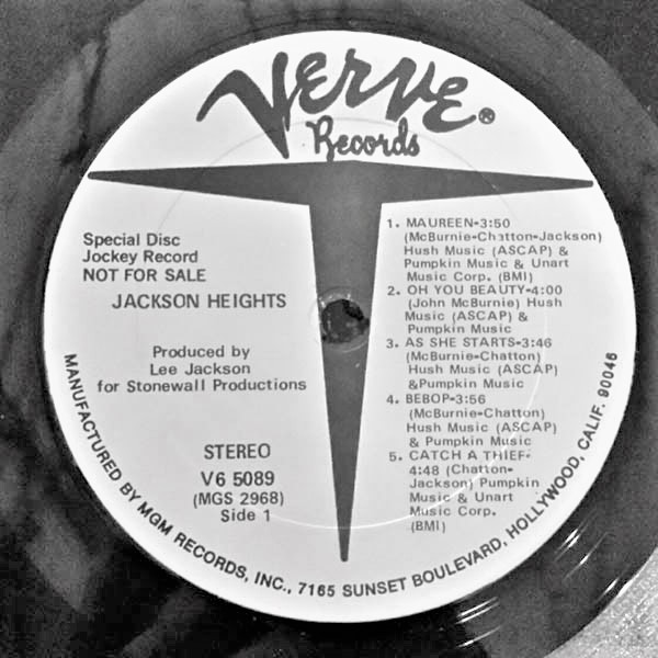 Jackson Heights - Jackson Heights | Verve Records (V6-5089) - 3 Jackson Heights - Jackson Heights | Verve Records (V6-5089) - 3