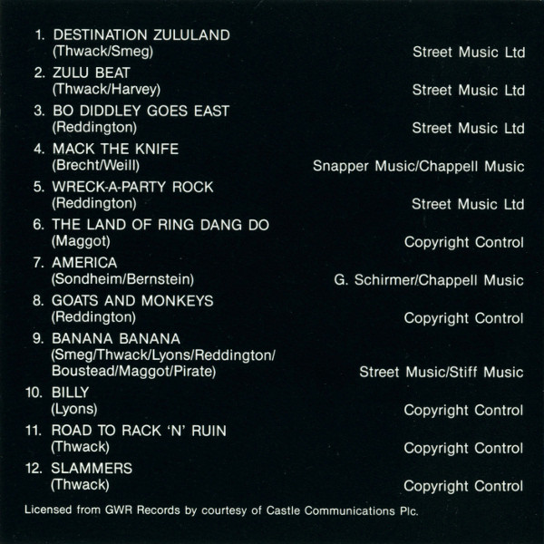 King Kurt - The Best Of King Kurt - The Last Will And Testicle! 1981-1988 | Dojo Limited (DOJO CD 68) - 3