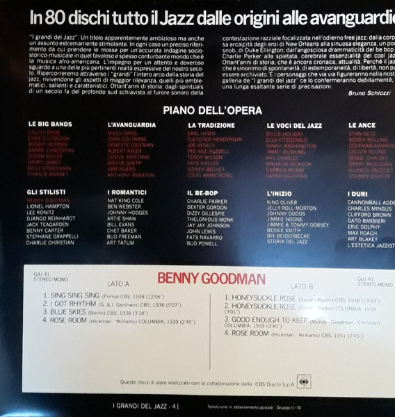 Benny Goodman - Benny Goodman | Fabbri Editori (GdJ 41) - 2 Benny Goodman - Benny Goodman | Fabbri Editori (GdJ 41) - 2