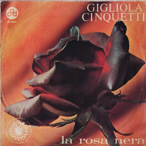 Gigliola Cinquetti - La Rosa Nera | CGD (N 9661)