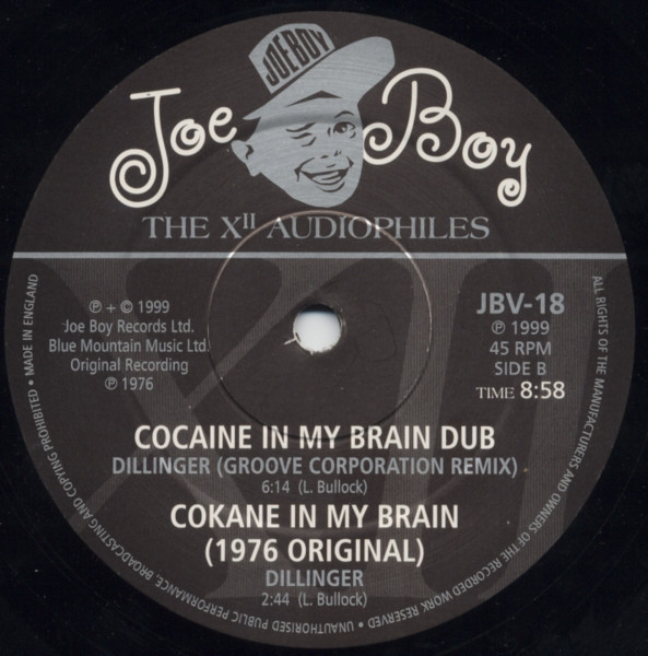 Dillinger - Cocaine In My Brain | Joe Boy Records (JBV-18) - 4 Dillinger - Cocaine In My Brain | Joe Boy Records (JBV-18) - 4