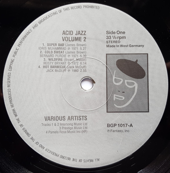 Various - Acid Jazz Vol. 2 | BGP Records (BGP 1017) - 3 Various - Acid Jazz Vol. 2 | BGP Records (BGP 1017) - 3