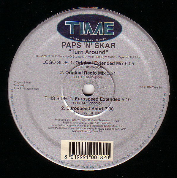 Paps N Skar - Turn Around | TIME (TIME 189) - 2 Paps N Skar - Turn Around | TIME (TIME 189) - 2