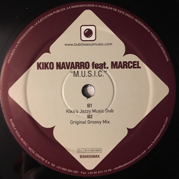 Kiko Navarro feat. Marcel - M.U.S.I.C. | Bubble Soul (BSM008MX) - 2 Kiko Navarro feat. Marcel - M.U.S.I.C. | Bubble Soul (BSM008MX) - 2