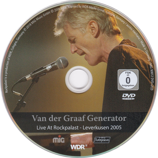 Van Der Graaf Generator - Live At Rockpalast - Leverkusen 2005 CD | MIG (MIG 90812 DVD + 2 CD) - 3 Van Der Graaf Generator - Live At Rockpalast - Leverkusen 2005 CD | MIG (MIG 90812 DVD + 2 CD) - 3