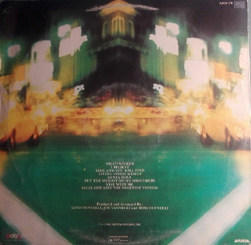Gino Vannelli - Nightwalker | Arista (5203178) - 2