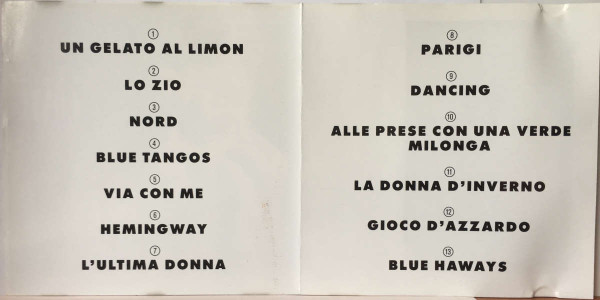 Paolo Conte - The Best Of Paolo Conte | RCA (ND 74301) - 4