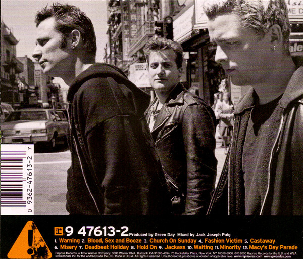 Green Day - Warning: | Reprise Records (9 47613-2) - 2