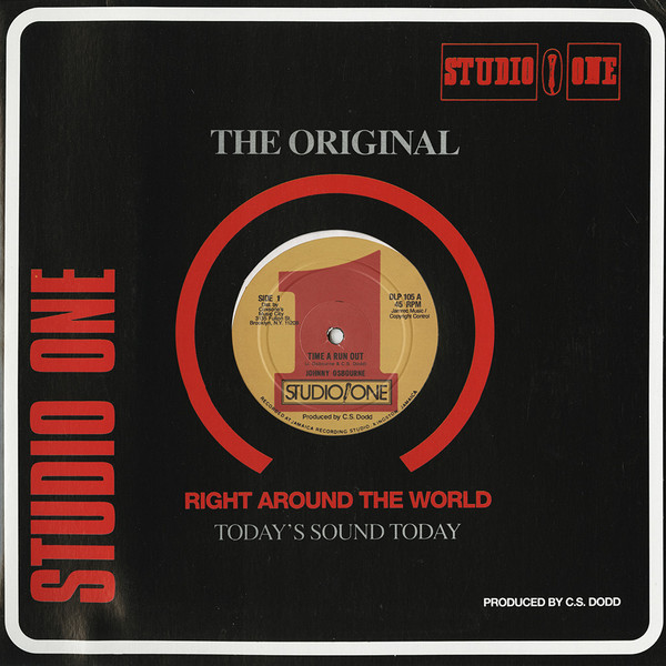Johnny Osbourne / Jim Brown - Time A Run Out / The Pressure | Studio One (DLP-105) - 3