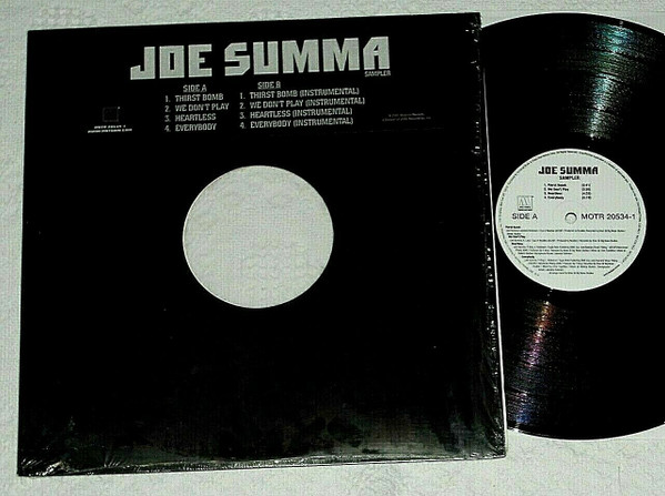 Joe Summa - Sampler | Motown (MOTR 20534-1) - 3