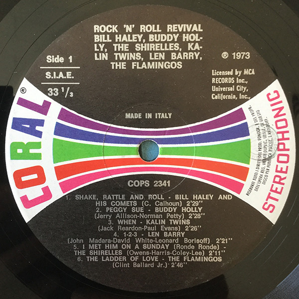 Various - Rock 'N Roll Revival | Coral (COPS 2341) - 3