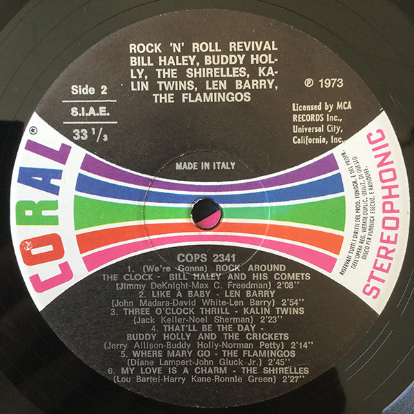 Various - Rock 'N Roll Revival | Coral (COPS 2341) - 4