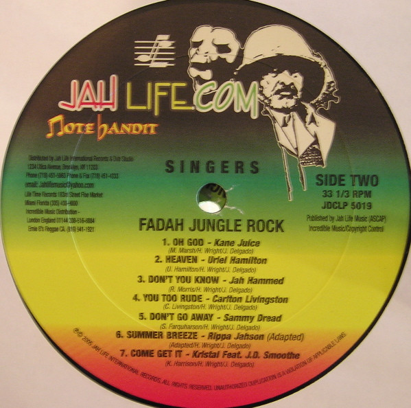 Various - Jah Life Tribute To Nicodemus "Fadah Jungle Rock" | Jah Life (JDCLP 5019) - 3 Various - Jah Life Tribute To Nicodemus "Fadah Jungle Rock" | Jah Life (JDCLP 5019) - 3