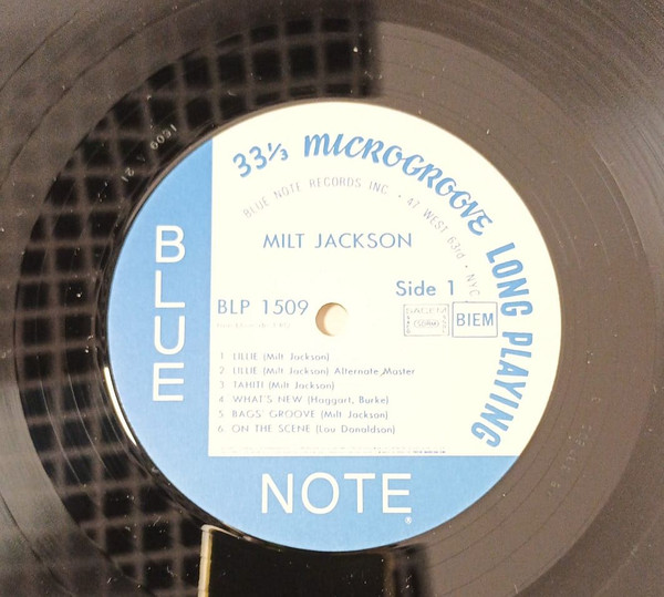 Milt Jackson With John Lewis , The Thelonious Monk Quintet - Milt Jackson With John Lewis | Blue Note (BLP 1509) - 3 Milt Jackson With John Lewis , The Thelonious Monk Quintet - Milt Jackson With John Lewis | Blue Note (BLP 1509) - 3
