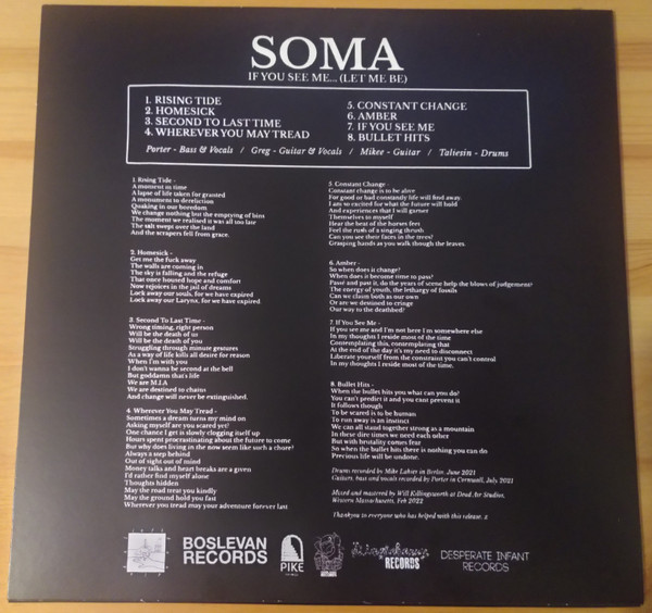 Soma - If You See Me... (Let Me Be) | Left Hand Label (LHL029) - 2 Soma - If You See Me... (Let Me Be) | Left Hand Label (LHL029) - 2