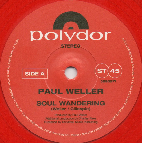 Paul Weller - Soul Wandering | Polydor (5895971) - 4 Paul Weller - Soul Wandering | Polydor (5895971) - 4