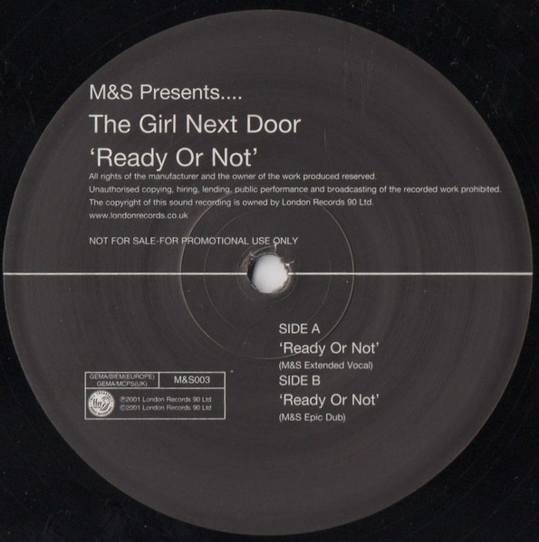 M&S Presents.... The Girl Next Door - Ready Or Not | FFRR (M&S003) - 2 M&S Presents.... The Girl Next Door - Ready Or Not | FFRR (M&S003) - 2