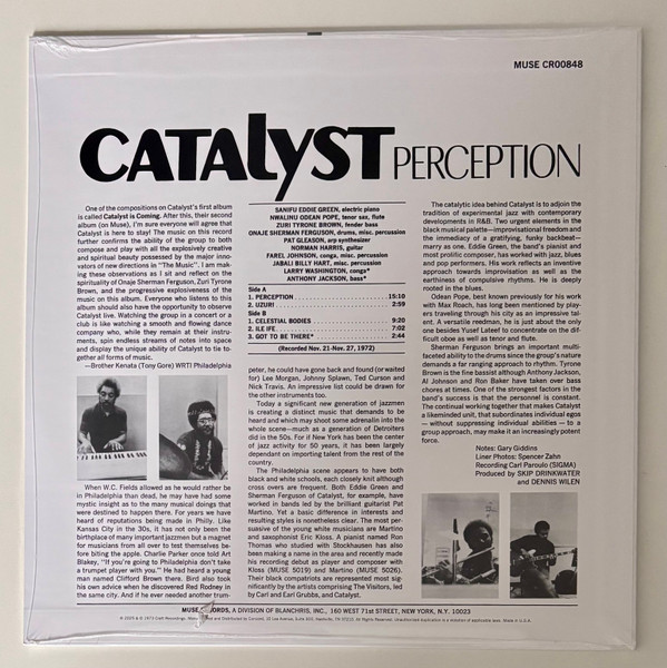 Catalyst - Perception | Craft Recordings (CR00848) - 2 Catalyst - Perception | Craft Recordings (CR00848) - 2