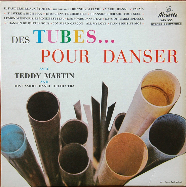 The Teddy Martin Dance Orchestra - Des Tubes Pour Danser | Alouette (SAS-555) - main