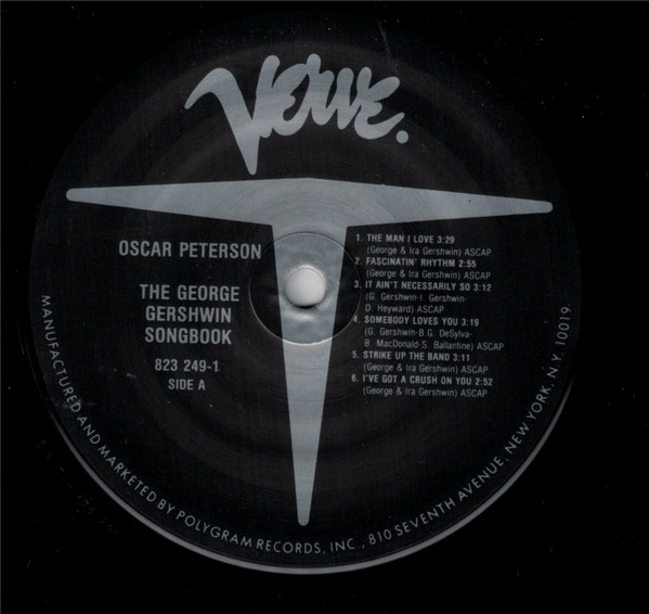 Oscar Peterson - The George Gershwin Songbook | Verve Records (823 249-1) - 3