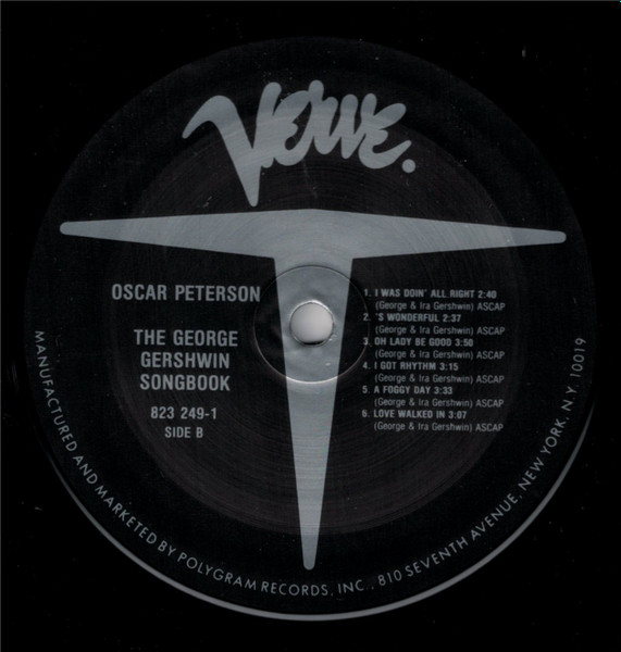 Oscar Peterson - The George Gershwin Songbook | Verve Records (823 249-1) - 4