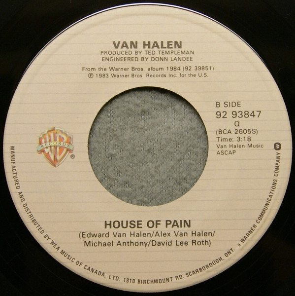 Van Halen - Jump! | Warner Bros. Records (92 93847) - 4