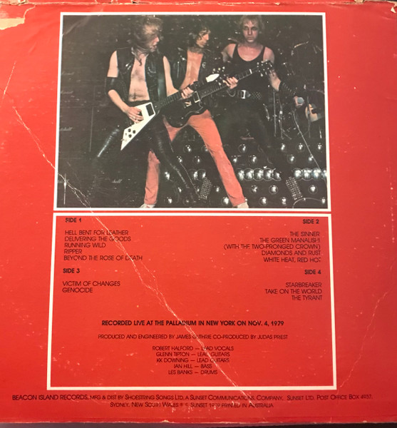 Judas Priest - The Ripper | Beacon Island (25541) - 2 Judas Priest - The Ripper | Beacon Island (25541) - 2