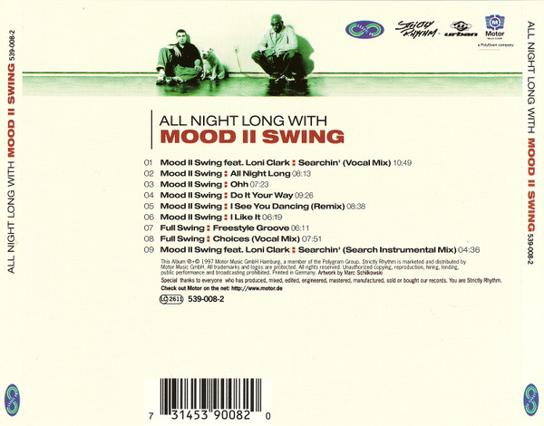 Mood II Swing - All Night Long With... | Groove On (539 008-2) - 2 Mood II Swing - All Night Long With... | Groove On (539 008-2) - 2