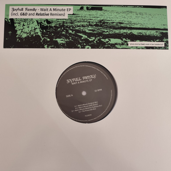 Joyfull Family - Wait A Minute EP | Flexi Cuts (FLEX028) - main Joyfull Family - Wait A Minute EP | Flexi Cuts (FLEX028) - main